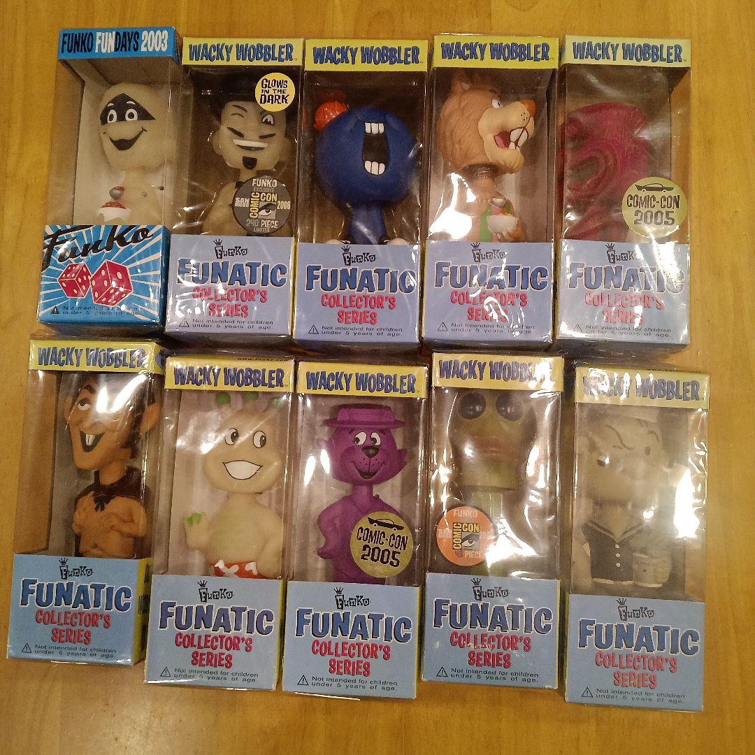 Funko Wacky Wobbler コレクターズシリーズ 10体セット