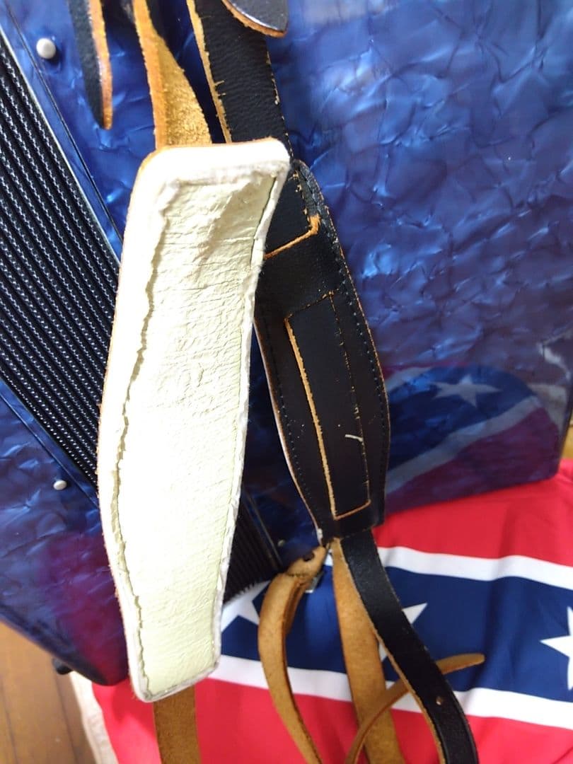 【整備済懐しい音色】Yamaha テナー アコーディオン T-32B 32鍵