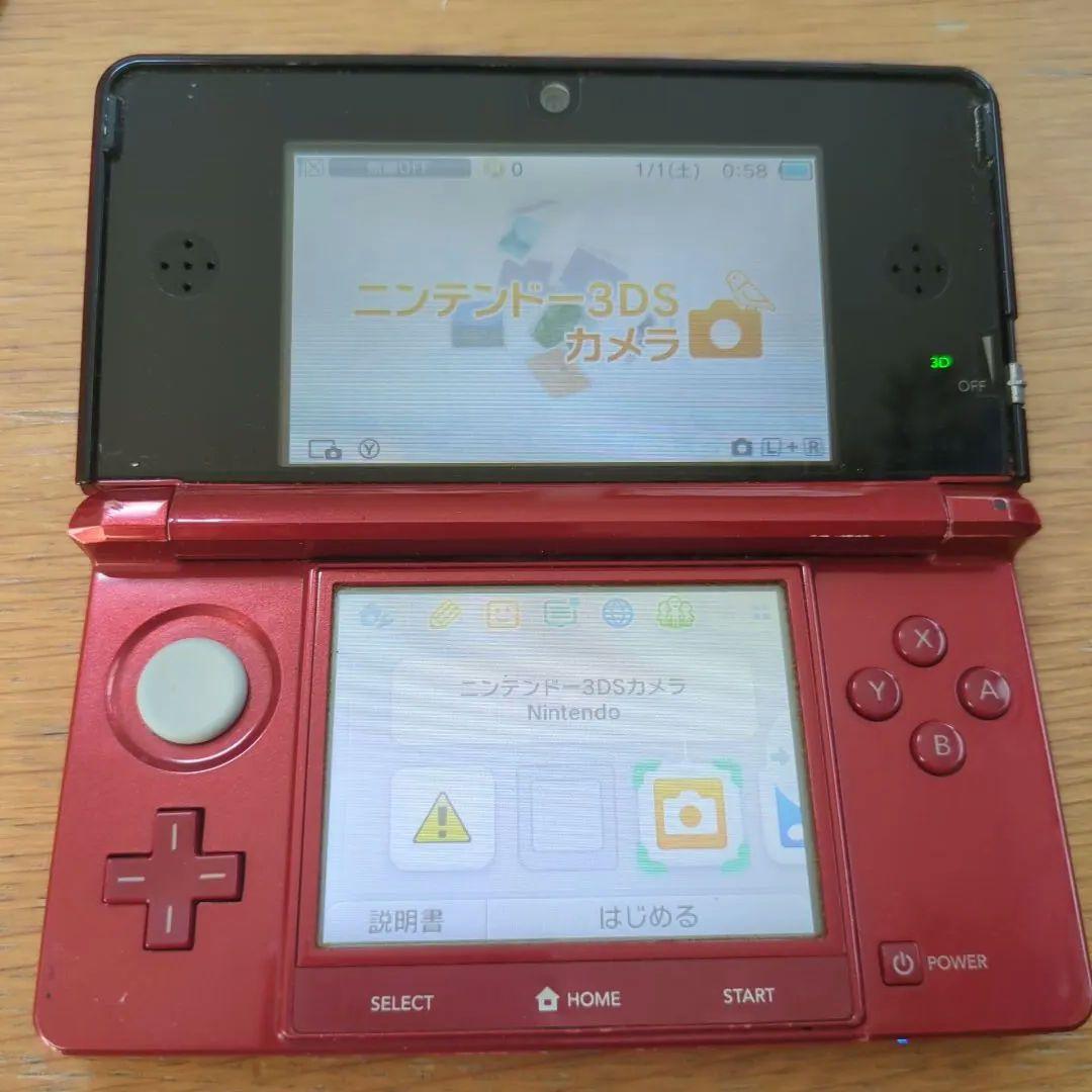ニンテンドー 3DS フレアレッド