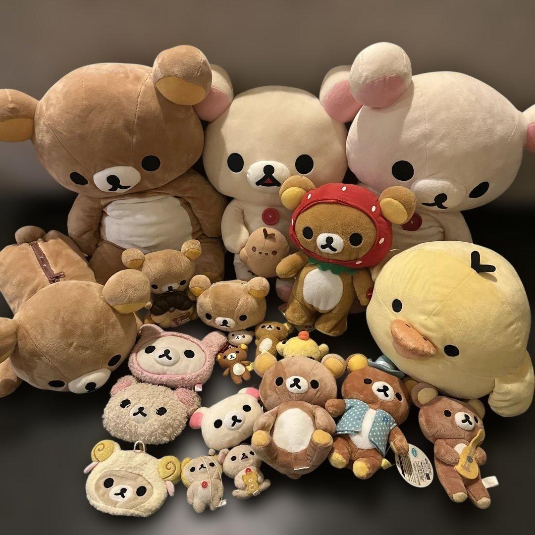 リラックマ ぬいぐるみセット　まとめ売り